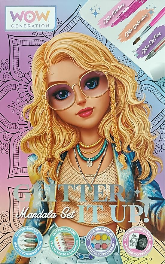 WOW Generation Mandala Art Kit WOW00084 - Colorland Toys