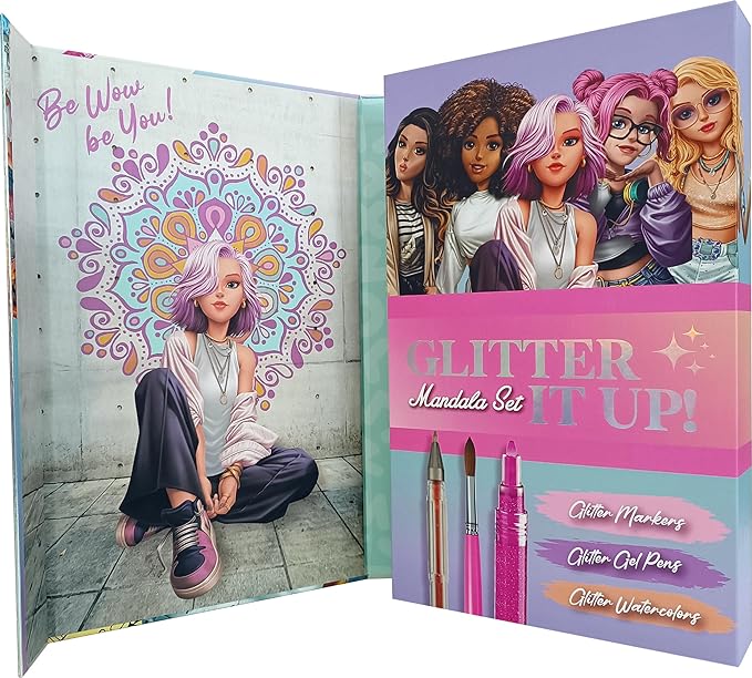 WOW Generation Mandala Art Kit WOW00084 - Colorland Toys