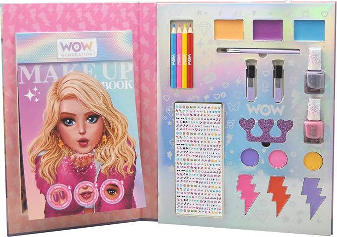 WOW Generation Master Makeup Book And Color WOW00058 - Colorland Toys