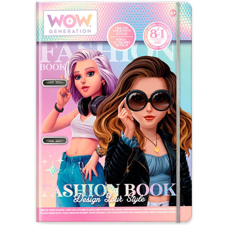 Wow Generation Notebook Design Your Style - Colorland Toys