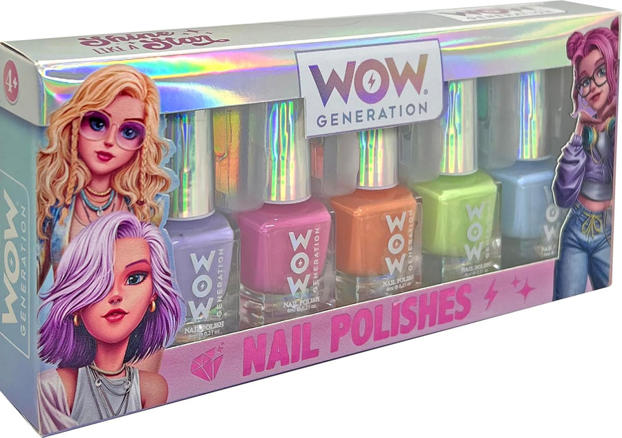 WOW Generation Pastel Nail Polish - Pack of 5 WOW00110 — image 1