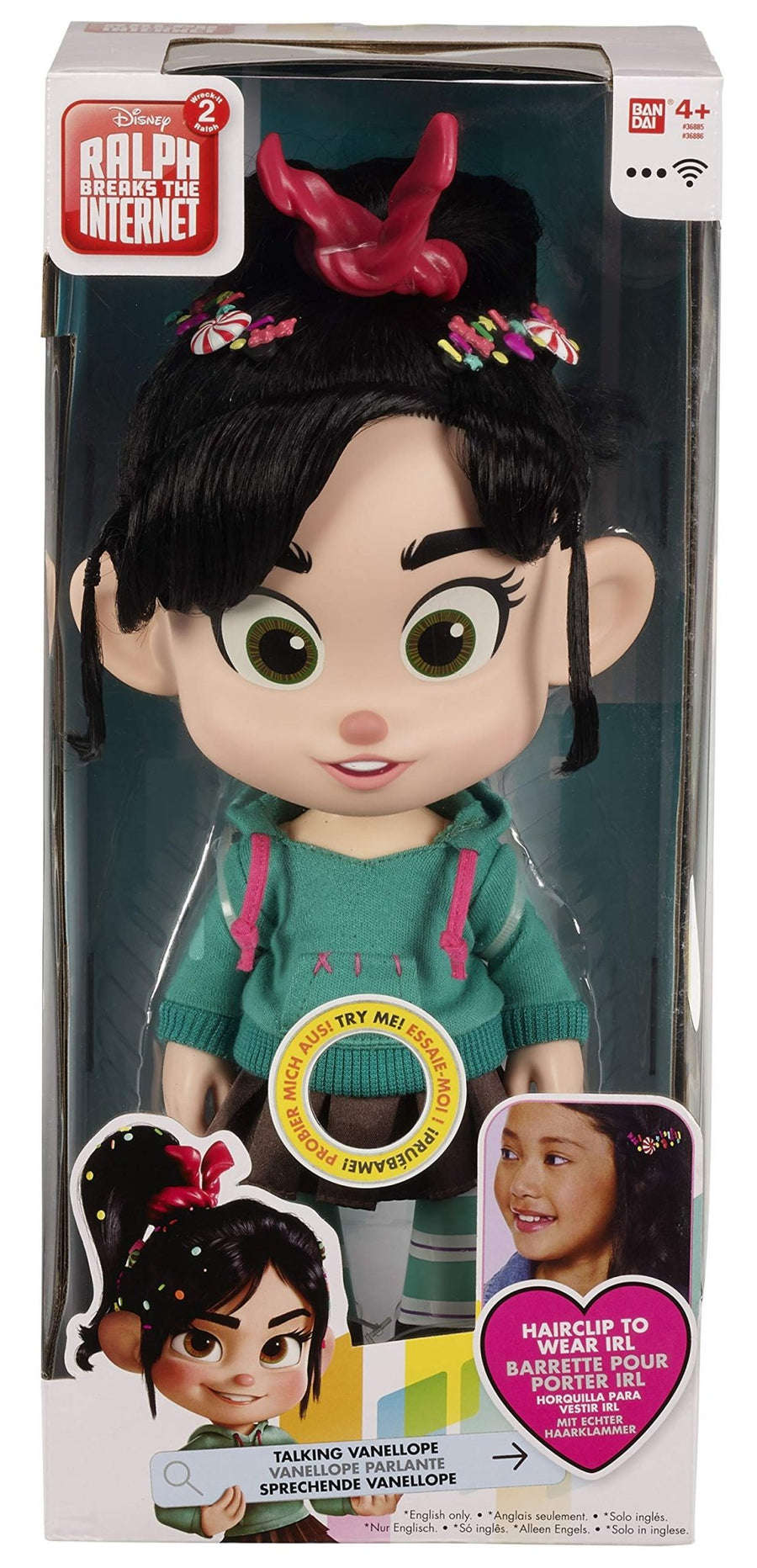 Wreck It Ralph II Talking Vanellope 36885 — image 1