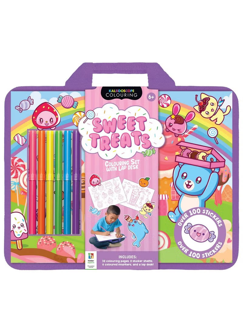 Hinkler Axolotls Coloring Set with Lap Desk 962608 — image 1