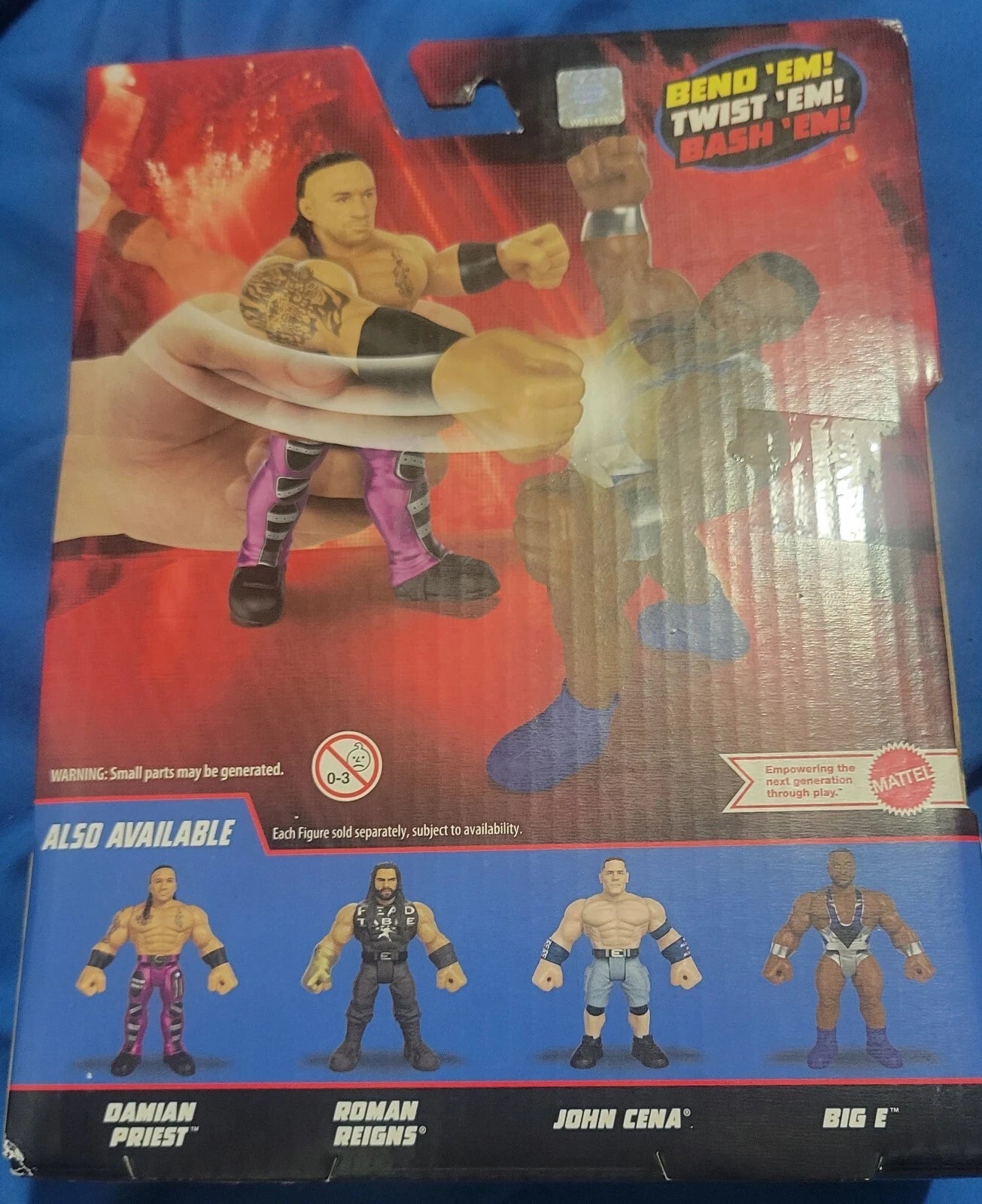 WWE Bend 'n Bash Figure Damian Priest HDM67/HDM04 - Colorland Toys