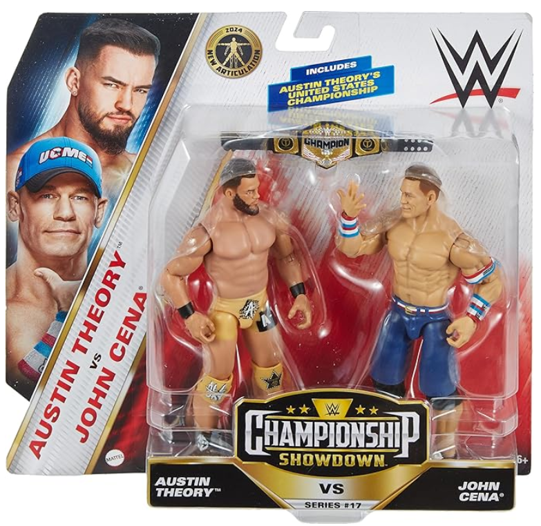 WWE Championship Showdown Series117 Austin Theory VS John Cena HTW08/GDF63