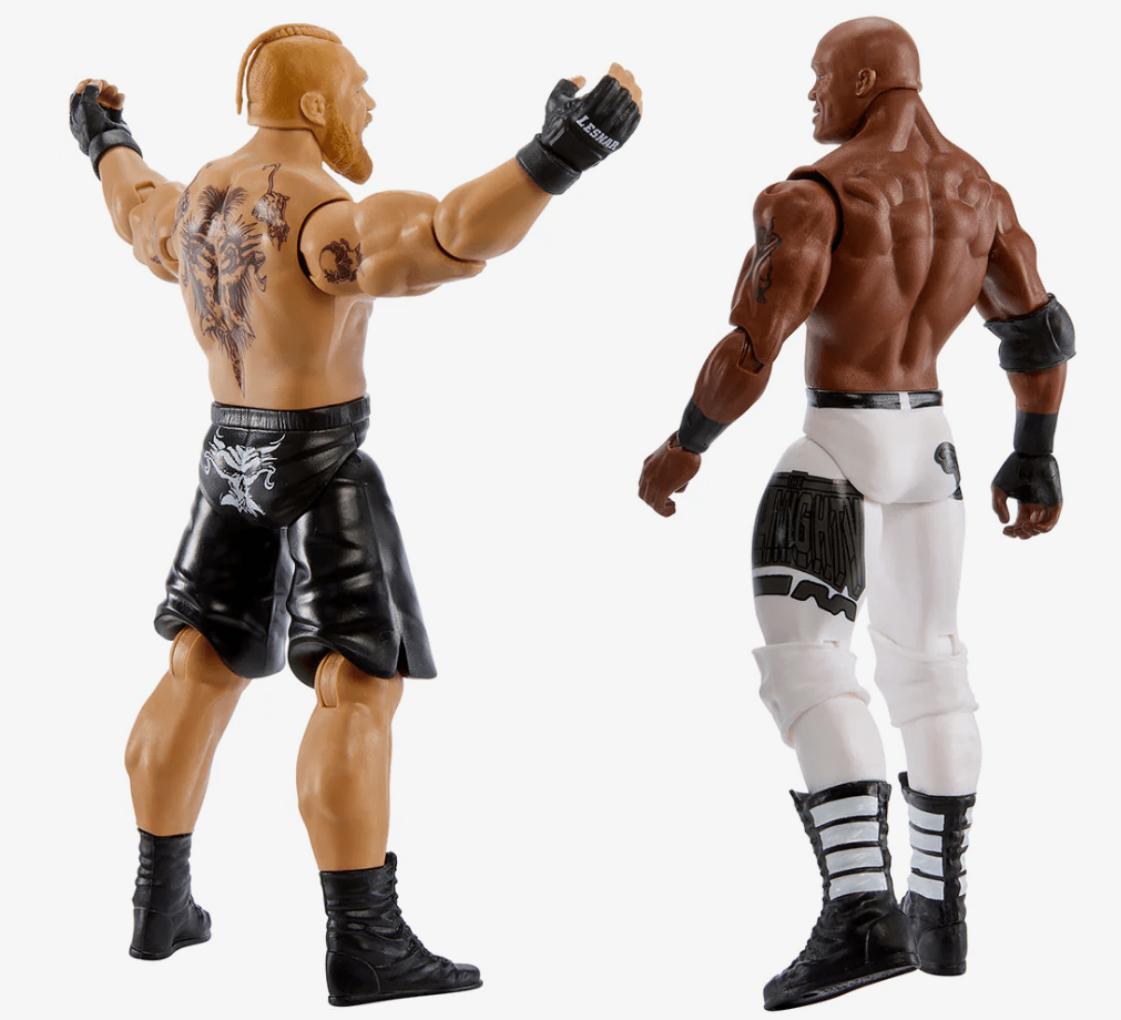 WWE Championship Showdown Wrestlers Action Figure - Bobby Lashley VS Brock Lesnar HTW05/GDF63 — image 3
