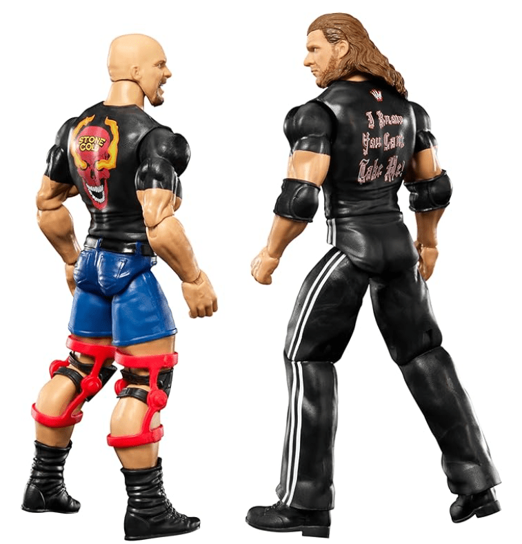 WWE Championship Showdown Wrestlers Action Figure - Stone Cold VS Triple H HTW03/GDF63 — image 3