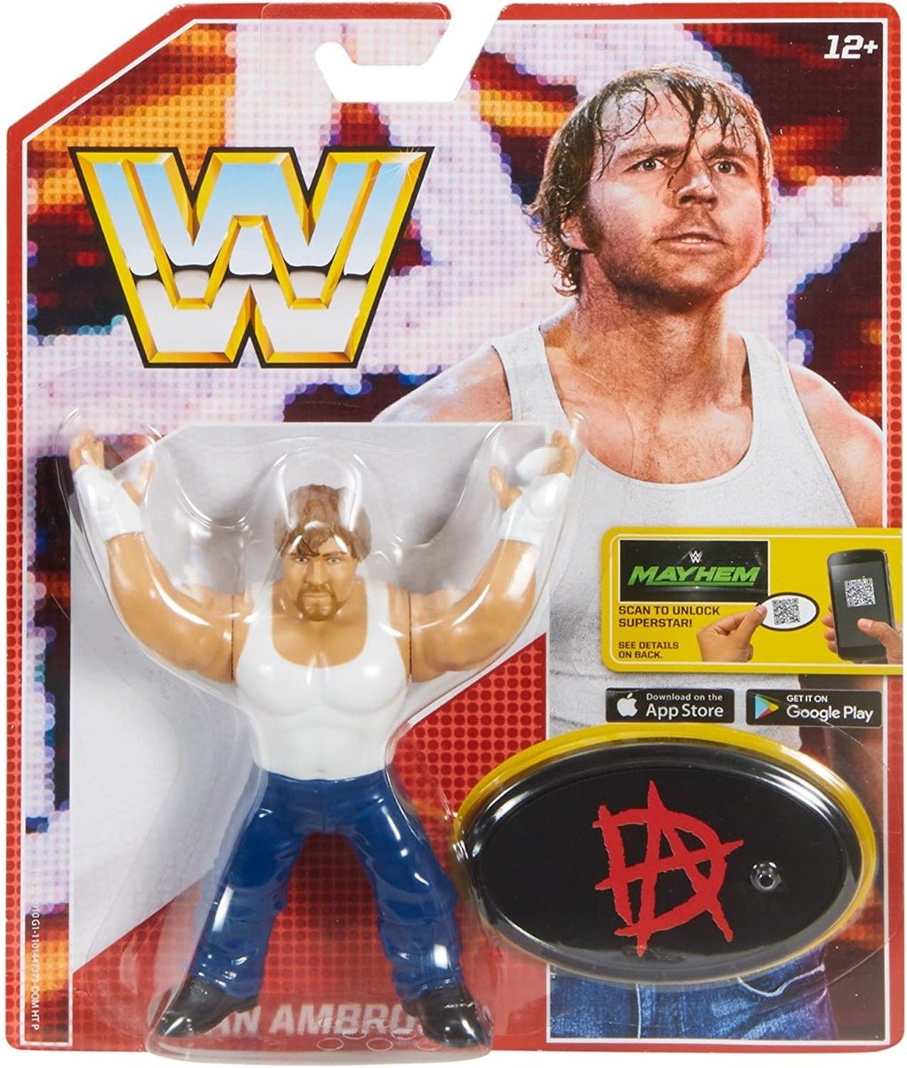 WWE Dean Ambrose Retro App Action Figure FML20 — image 2
