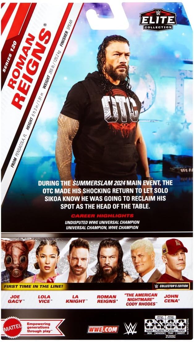WWE Elite Collection Roman Rei JCJ30 — image 2