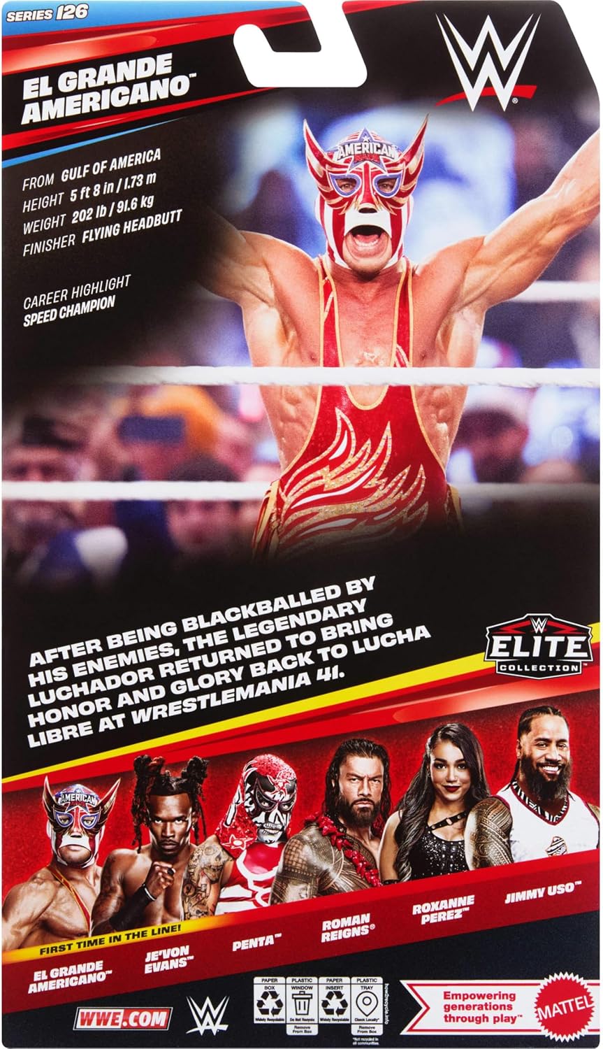 WWE Elite El Grande Americano JHT91 - Colorland Toys
