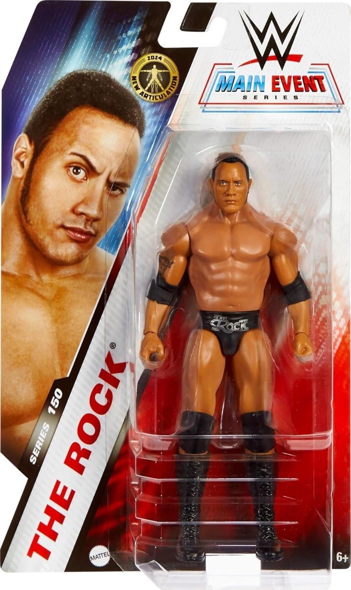 WWE Main Event Series - 150 The Rock GDF62/HTW60 - Colorland Toys