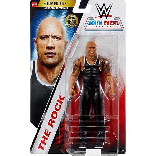 WWE Main Event Series-The Rock JCV64 — image 1