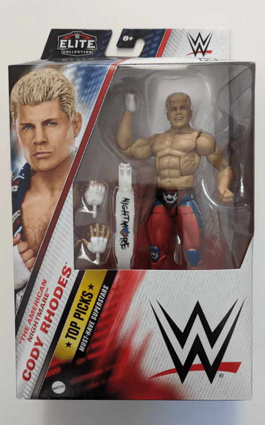 WWE Mattel Cody Rhodes Elite Top Picks Series HTX74/GNM28 — image 1