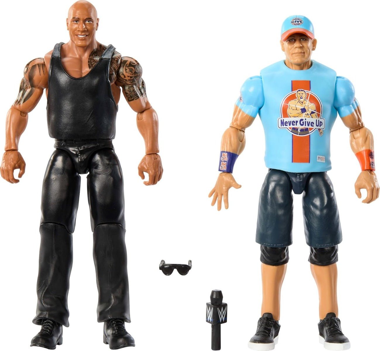 WWE Mattel The Rock vs John Cena Action Figure GDF63/JCV67 - Colorland Toys