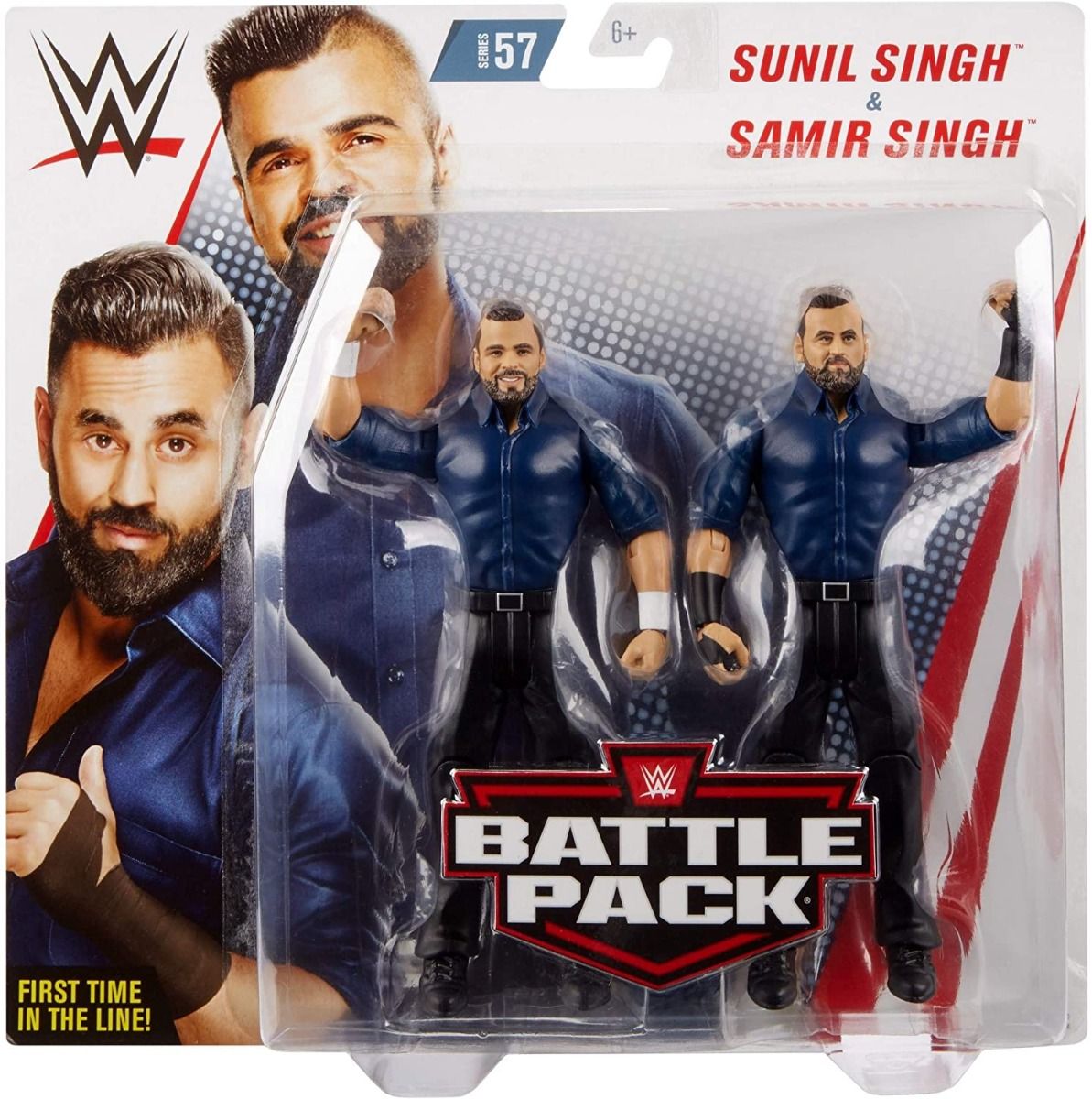 WWE Samir Singh & Sunil Singh Battle Pack Series 57 FTD03 — image 2