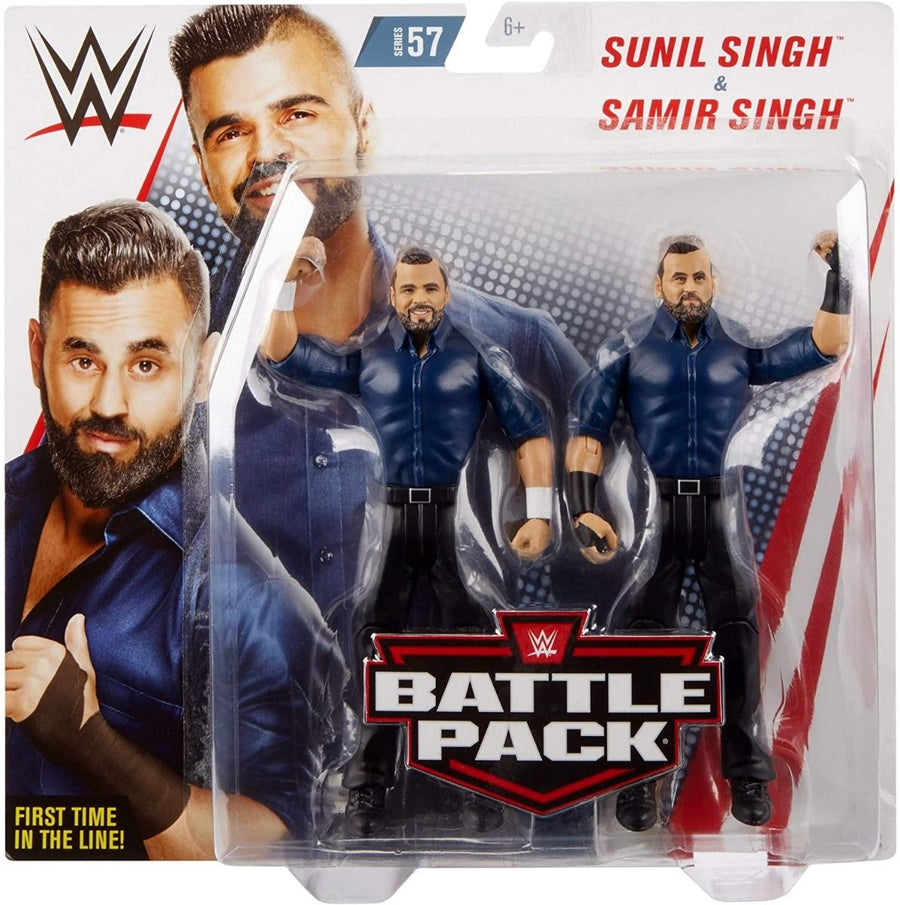 WWE Samir Singh & Sunil Singh Battle Pack Series 57 FTD03 — image 2