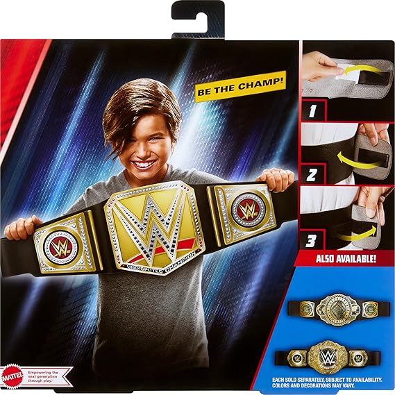 حزام بطولة WWE العالمية الذهبي HYJ35 — image 6