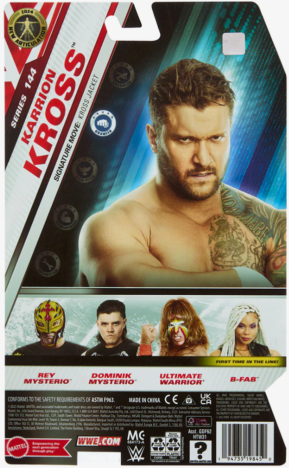 WWE Wrestling Series 144 Karrion Ross Action Figure HTW31/GDF62 — image 2