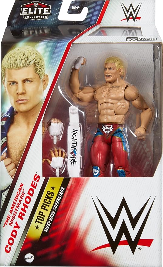 WWE Wrestling Top Picks 2024 The American Nightmare Action Figure HTV90/GFT58 — image 1