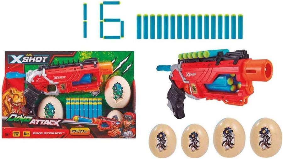 X-Shot Dino Attack Dino Striker Foam Dart Blaster 4860 — image 1