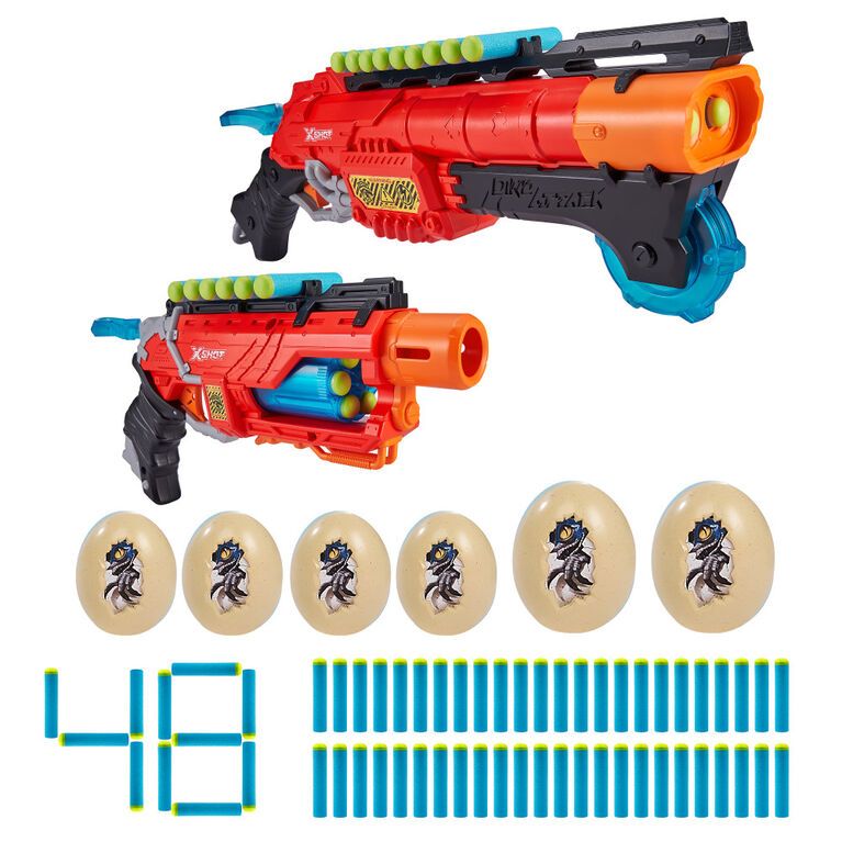X - Shot Dino Attack Ultimate Dino Attack Combo 4859 - Colorland Toys