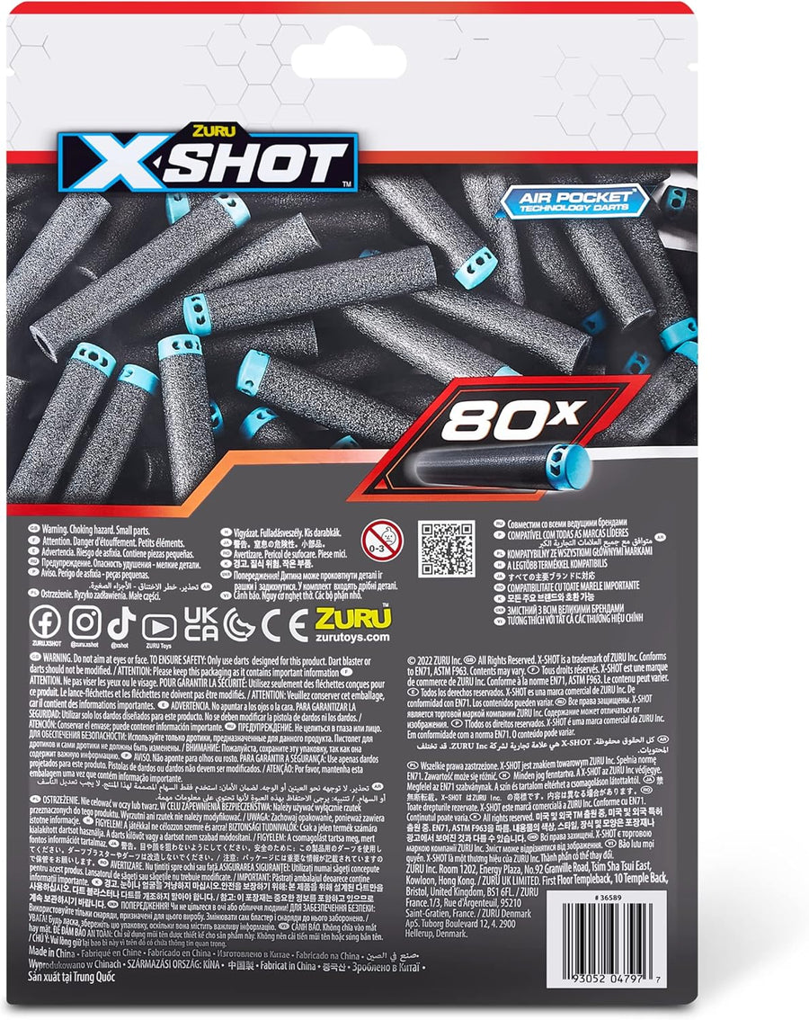 X-Shot Excel 50-Pack Refill Darts Foilbag XS-36588 — image 7