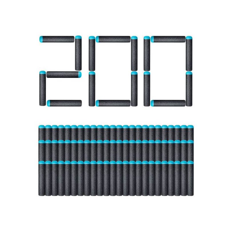 X - Shot Excel Dart Refill Gray/Blue 200 - pack XS - 36500 - Colorland Toys