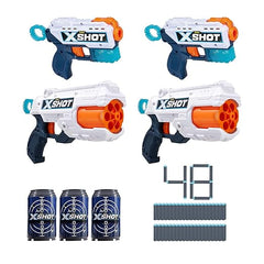 X - Shot Excel Double Kickback Double Reflex 6 Foam XS - 36234/XS - 36234 - A - Colorland Toys