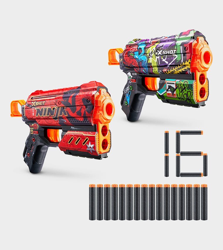 X - Shot Excel Skin Flux 2pack XS - 36534 - Colorland Toys