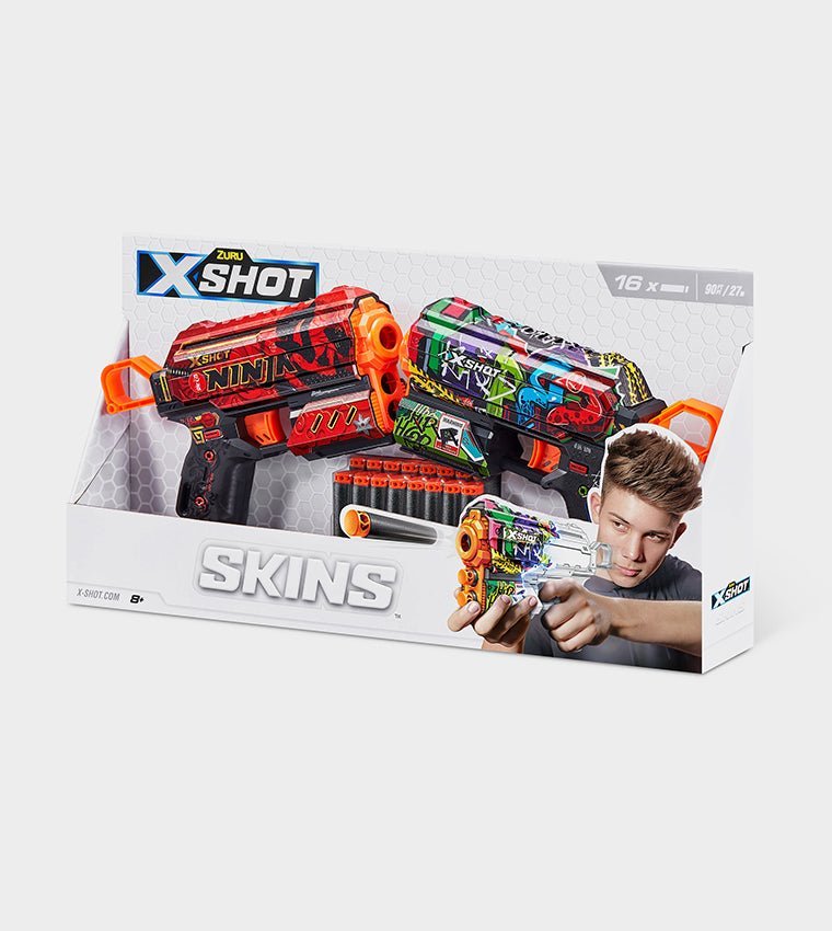 X - Shot Excel Skin Flux 2pack XS - 36534 - Colorland Toys