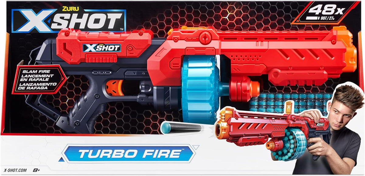X-Shot Excel Turbo Fire Blaster With Darts 36270 — image 2