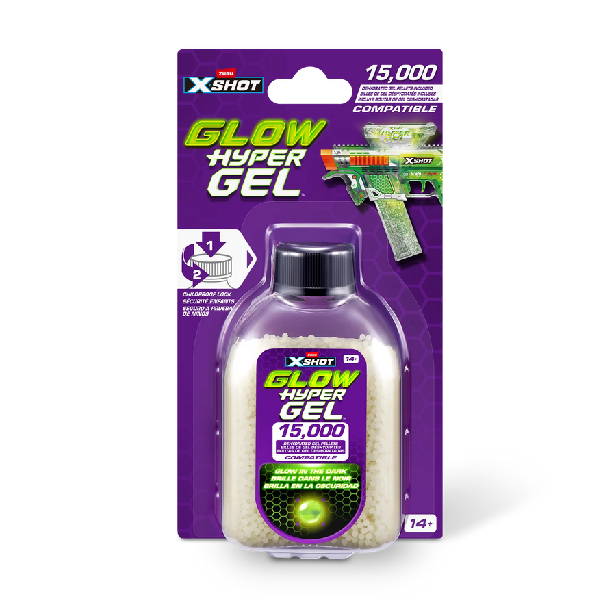 X-Shot Hyper Gel Glow In The Dark Gellet Refill (15,000pcs) XS-36785 — image 5