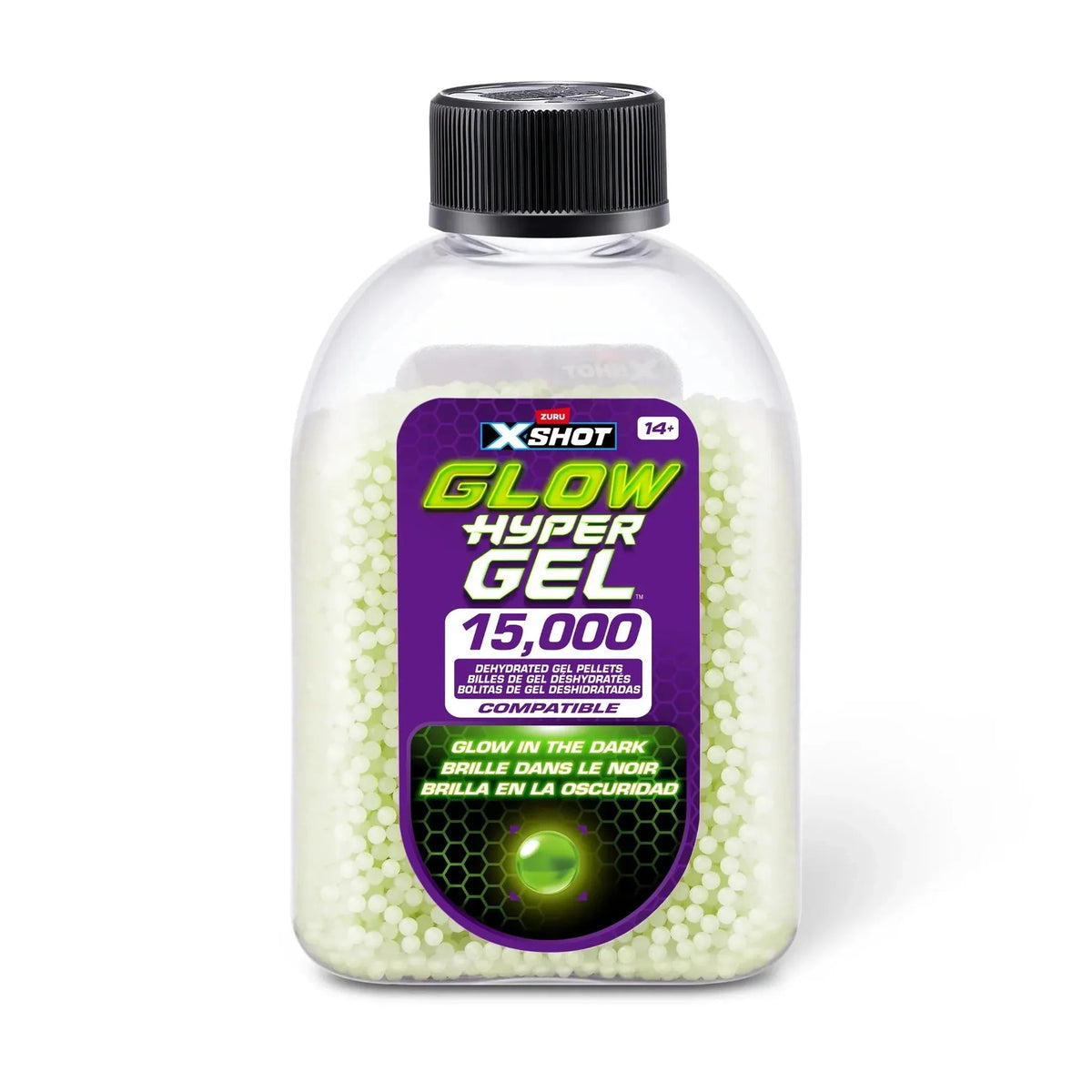 X-Shot Hyper Gel Glow In The Dark Gellet Refill (15,000pcs) XS-36785 — image 2