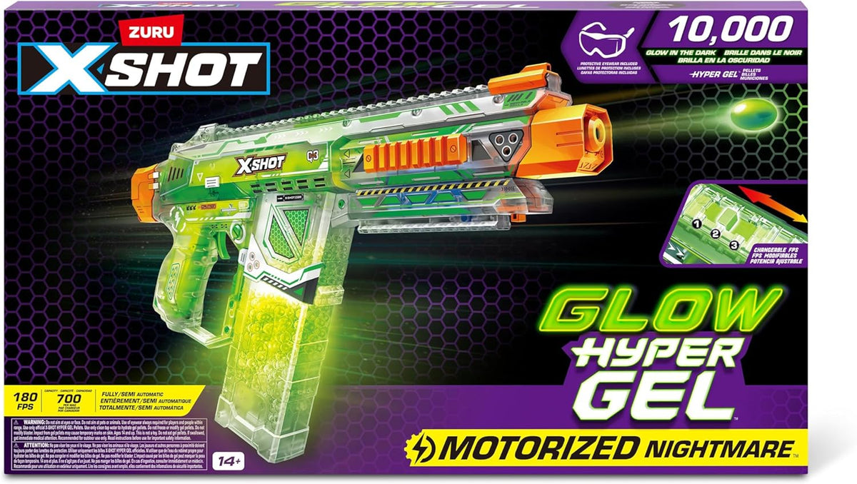 X-Shot Hyper Gel Glow In The Dark (Large) XS-36783 — image 2