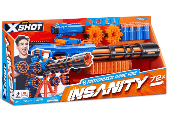 X-Shot Insanity Motorized Rage Fire XS-36605 — image 2