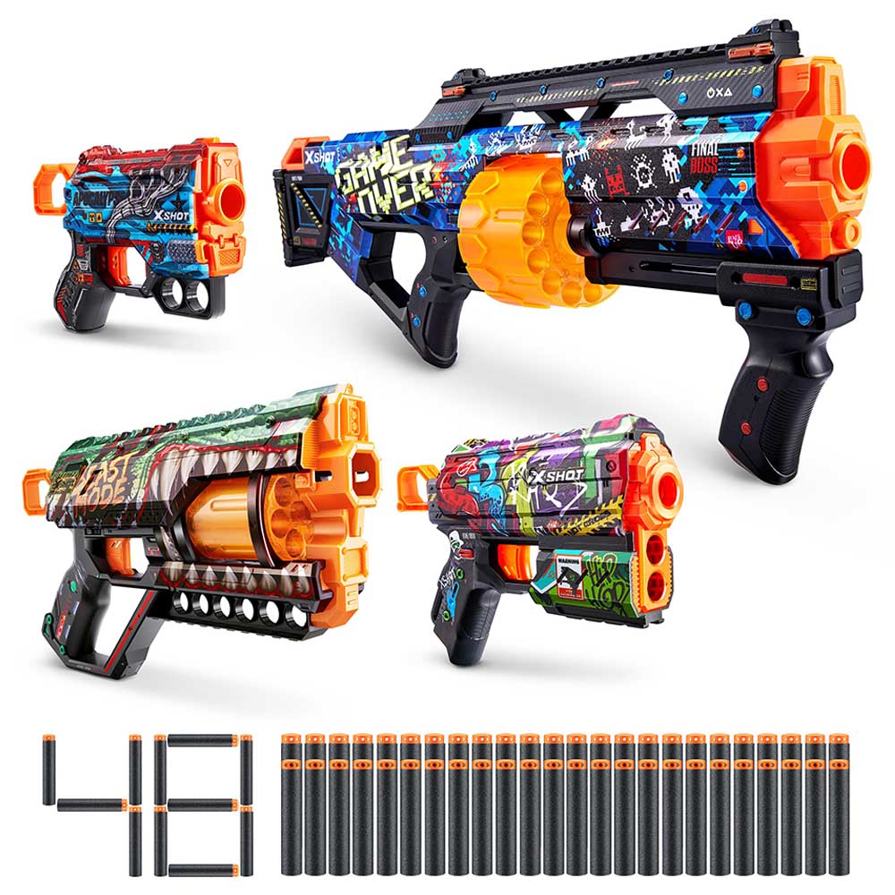 X - Shot Mix Combo Last Stand XS - 36573 - Colorland Toys