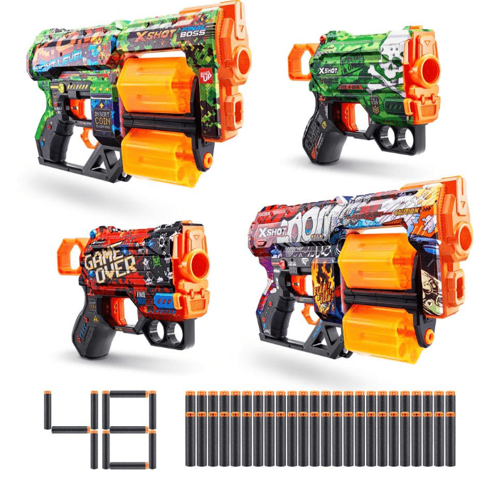 X - Shot Mix Combo Pack Dread and Menace XS - 36542 - Colorland Toys