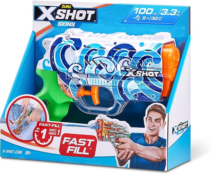 X - Shot Nano Water Fast - Fill Skins Hydra XS - 11853A - Colorland Toys