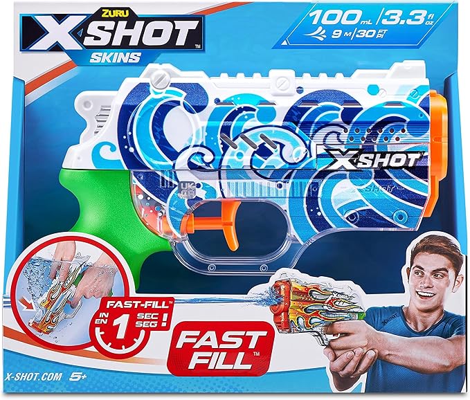X - Shot Nano Water Fast - Fill Skins Hydra XS - 11853A - Colorland Toys