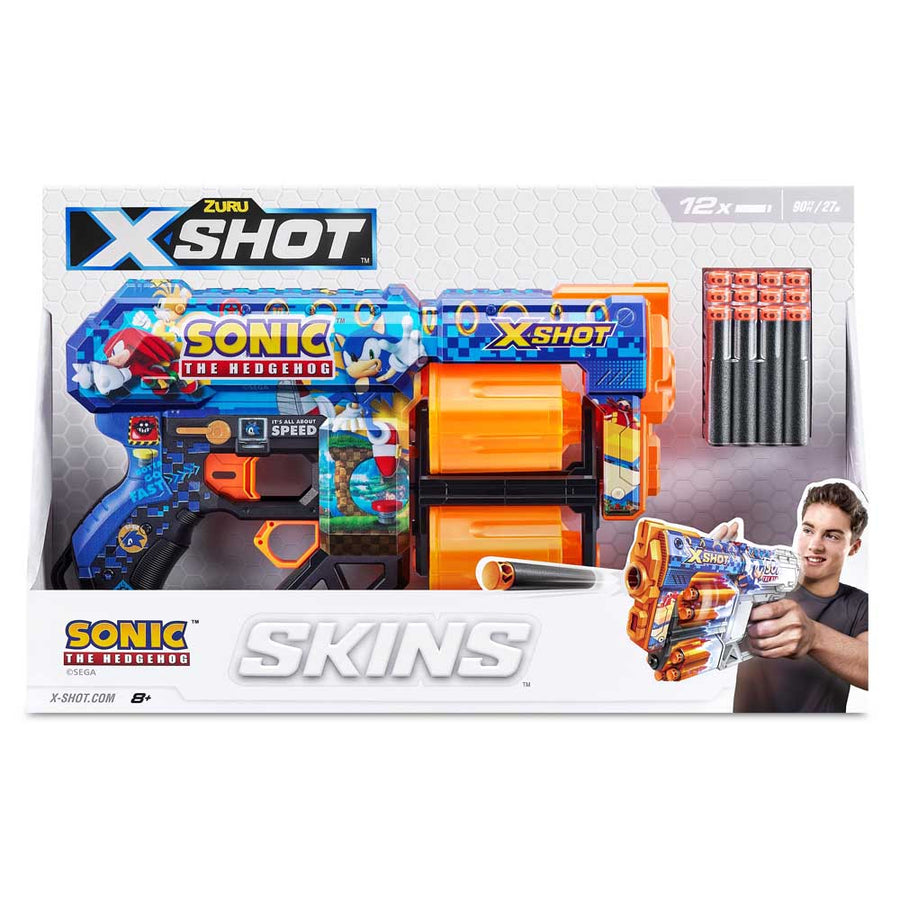 X-Shot Skins Dread Sonic 12 Darts XS-36583 — image 1