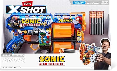 X - Shot Skins Dread Sonic 12 Darts XS - 36583A - Colorland Toys