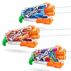 X - Shot Skins - Fast - Fill Pump Action Water Blaster - Repple XS - 11855A - Colorland Toys