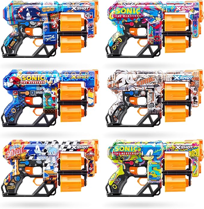 X-Shot Skins Flux Hyper Spike Sonic Blaster — image 1