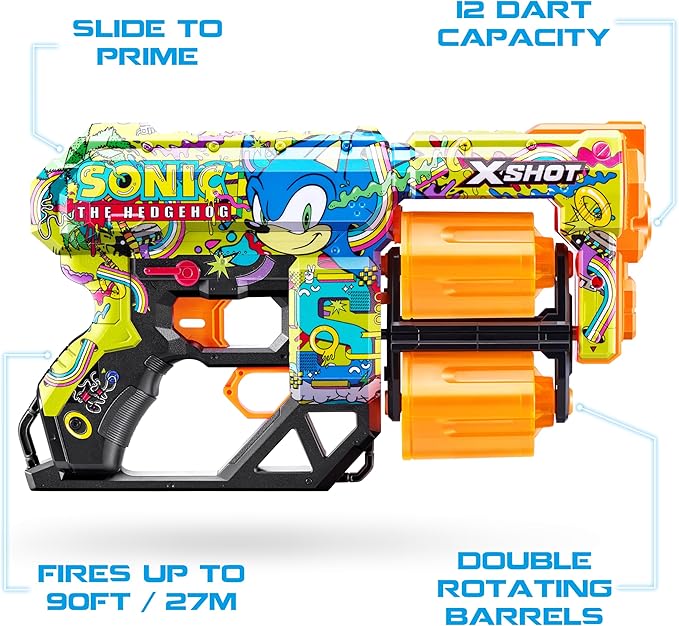 X-Shot Skins Flux Hyper Spike Sonic Blaster — image 4