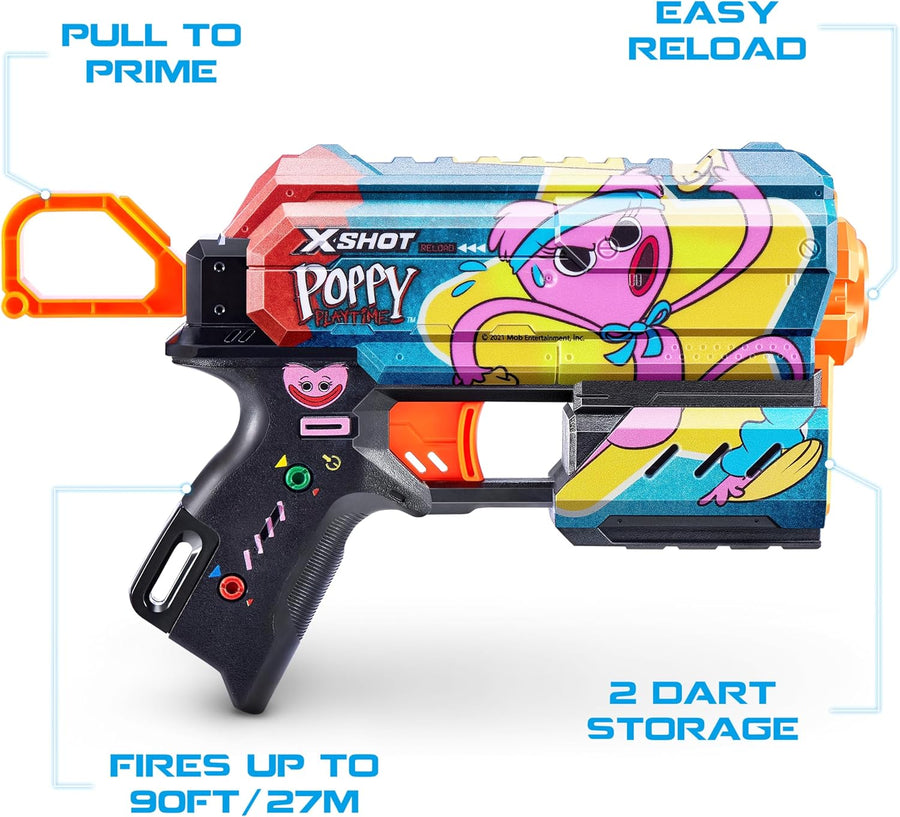 X-Shot Skins Flux Jumpscare Poppy Playtime Blaster — image 5