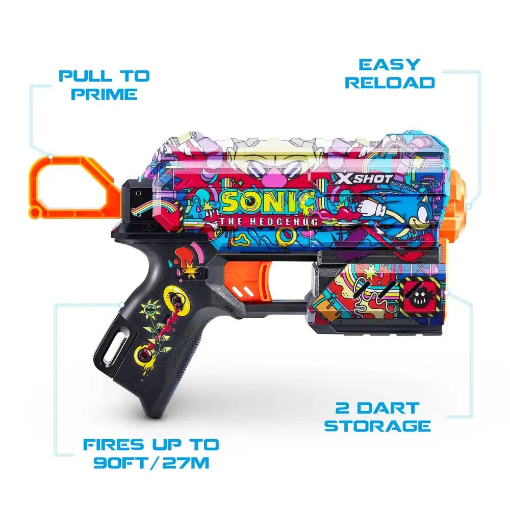 X-Shot Skins Flux Sonic The Hedgehog XS-36648B — image 3