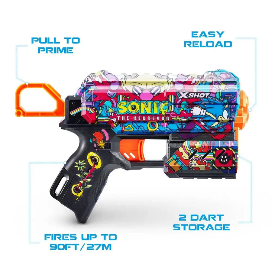 X-Shot Skins Flux Sonic The Hedgehog XS-36648B — image 3
