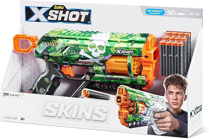 X - Shot Skins Griefer Camo Blaster - Colorland Toys
