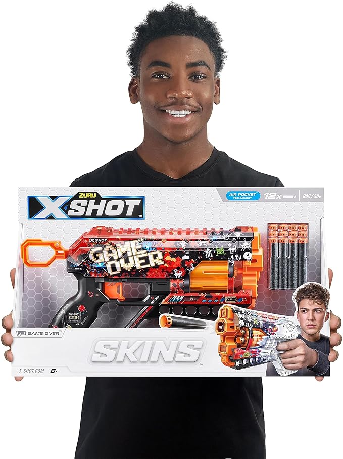 X - Shot Skins Griefer Game Over - Colorland Toys