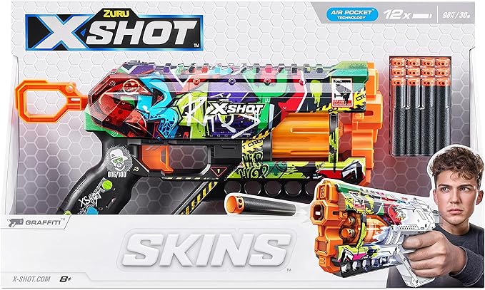 X - Shot Skins Griefer Grafitti Blaster - Colorland Toys